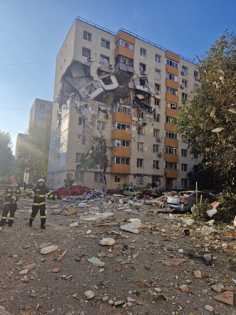 Locul exploziei - Foto: Newsweek
