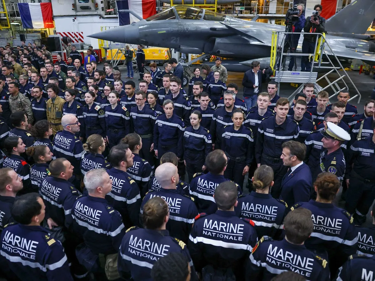 Macron trimite grupul de luptă al portavionului Charles de Gaulle în Ormuz - Foto: Profimedia Images (imagine cu rol ilustrativ)