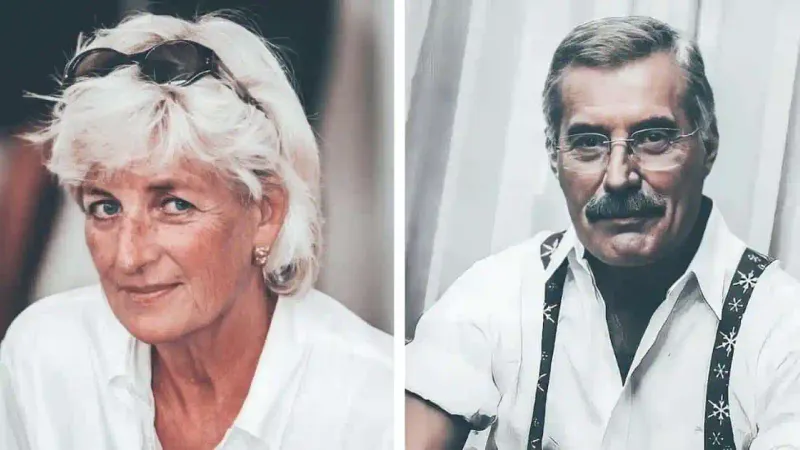 Diana și Mercurry la bătrânețe - FOTO. Alper Yesiltas