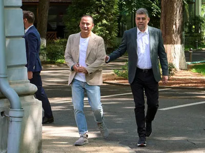 Daniel Băluță și Marcel Ciolacu - Foto: Profimedia Images