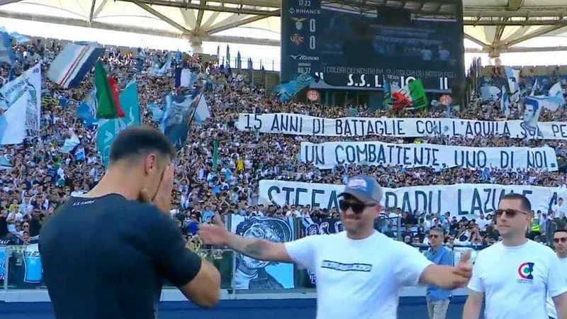 Ştefan Radu, fundașul român care joacă de 15 ani pentru Lazio, a ieșit la pensie - Foto: Facebook