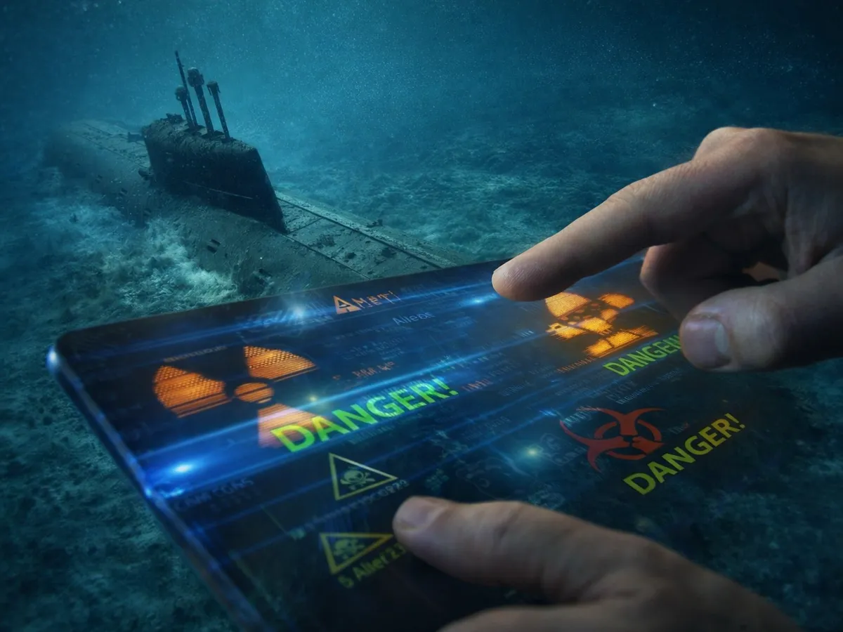 Pericolul nuclear din adâncuri. Epava submarinului Komsomolets emite radiații după 40 de ani pe fundul mării