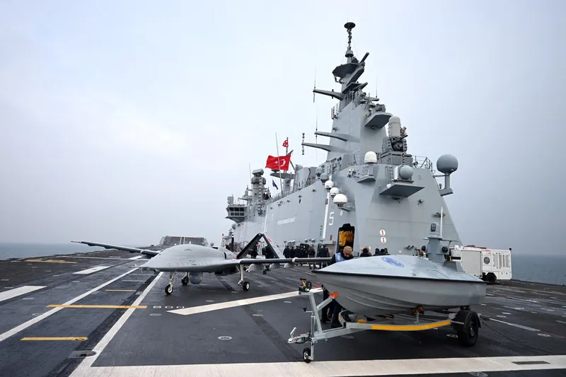 Drona Bayraktar a Turciei, &icirc;n operațiunile Steadfast Dart 26 - Foto: Profimedia Images