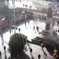 VIDEO Mii de persoane participă la manifestările de Ziua Unirii Principatelor, la Iaşi - Foto: captură video YouTube/Rptv