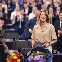 Roberta Metsola, realeasă preşedintă a Parlamentului European pentru doi ani şi jumătate Foto: Profimedia Images