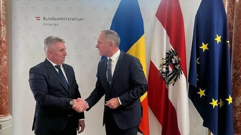 Ministrul de interne, Lucian Bode, nu l-a convins pe omologul său austriac, Gerhard Karner - Foto: Facebook