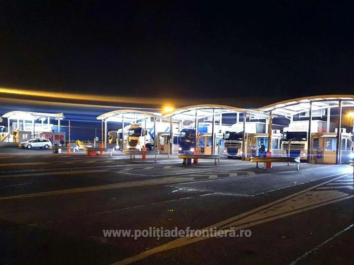 Măsuri radicale luate de autoritățile ungare. Ce se întâmplă cu TIR-urile care tranzitează țara? - Foto: Proliția de Frontieră