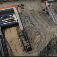 Cum arată tunelul de aproape 1,5 km de pe Autostrada Sibiu - Pitești  - Foto: Captura Video