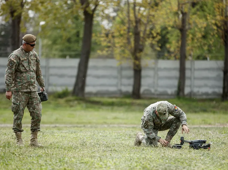 Dronele au devenit unele dintre cele mai importante arme pe câmpul de luptă Foto: INQUAM Photos/Bigdan Buda