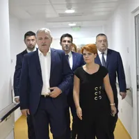 Liviu Dragnea și Olguța Vasilescu - Foto: INQUAM PHOTOS / Bogdan Dănescu