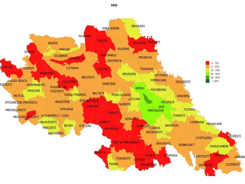 Iași. Sursa: CNCAV