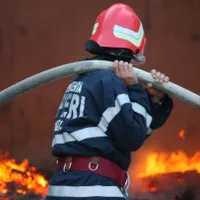 Incendiu violent, la un ansamblu de locuințe din Gălăuţaş, Harghita: 30 de persoane s-au autoevacuat. / Foto: monitorulcj.ro