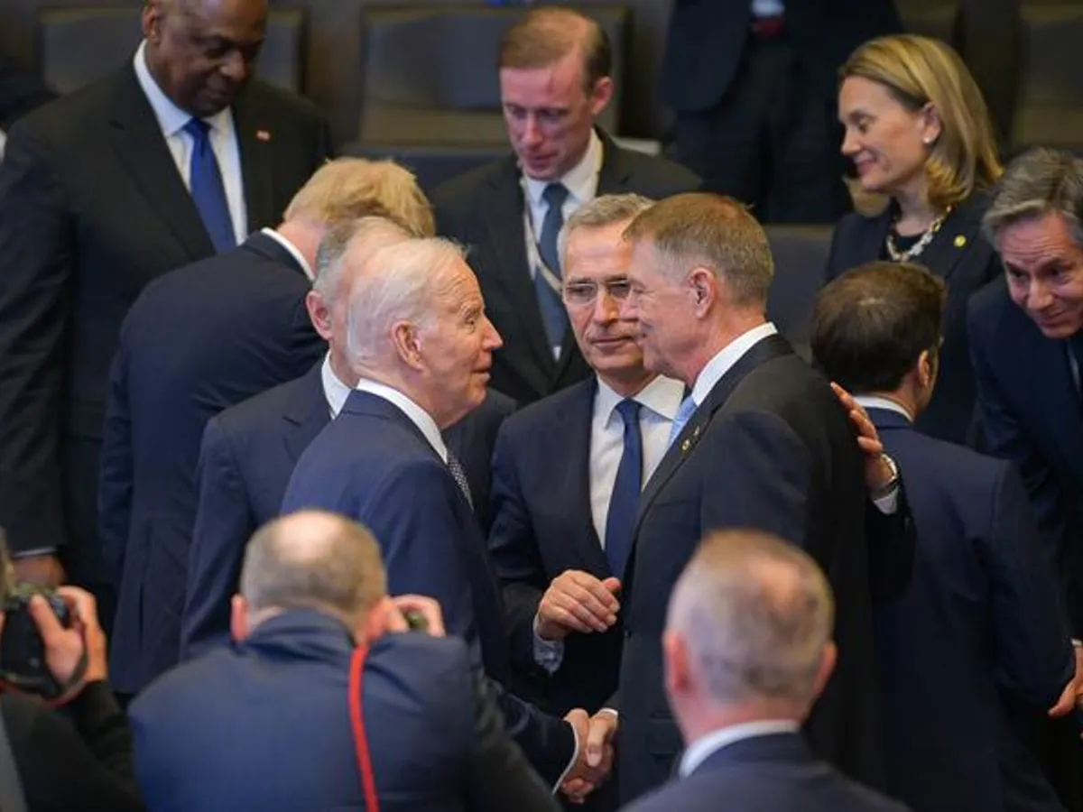 Joe Biden și Klaus Iohannis/ Foto: Presidency.ro