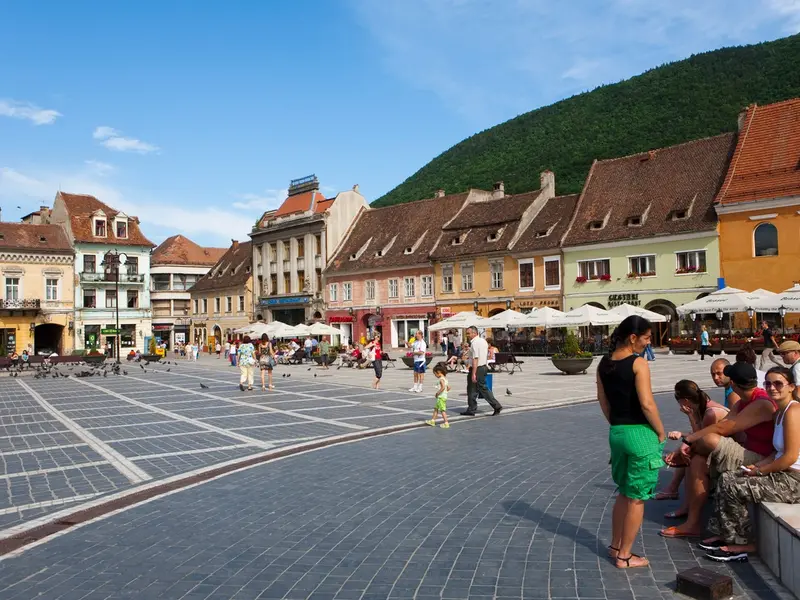 Centrul orașului Brașov - Foto: Profimedia Images