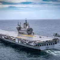 INS Vikrant este cea mai mare navă de război construită vreodată în India- FOTO: livemint.com