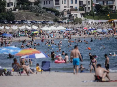 Plajă Constanța / Foto: Inquam Photos / George Călin