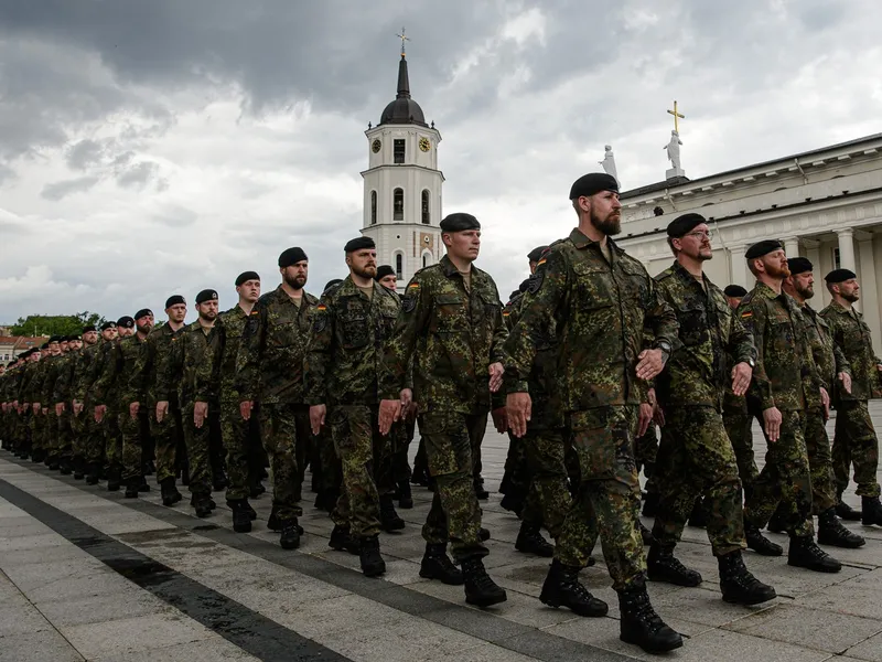 Germania duce tancuri și mii de soldați în Europa, prima oară după Războiul Mondial, lângă Rusia - Foto: Profimedia Images