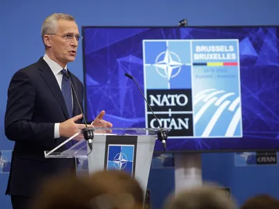 Secretarul general al NATO, Jens Stoltenberg Foto: INQUAM Photos/ George Călin