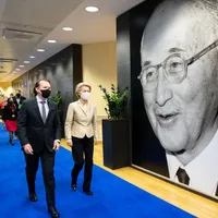 Florin Cîţu a avut o cină de lucru cu preşedintele Comisiei Europene, Ursula Von Der Leyen. / Foto: news.ro