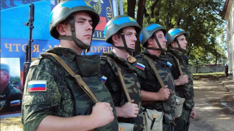 Militari ruși în Transnistria-Foto: mil.in.ua