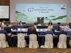 Ședința reuniunii miniștrilor agriculturii din G7, la Miyazaki, în sud-vestul Japoniei - Foto: Profimedia Images