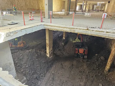 Metrou Aeroportul Otopeni - Foto: Facebook / Asociatia Metrou Usor