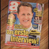 Revista germană Die Aktuelle a publicat un așa zis prim interviu cu Michael Schumacher. - Foto: captură video