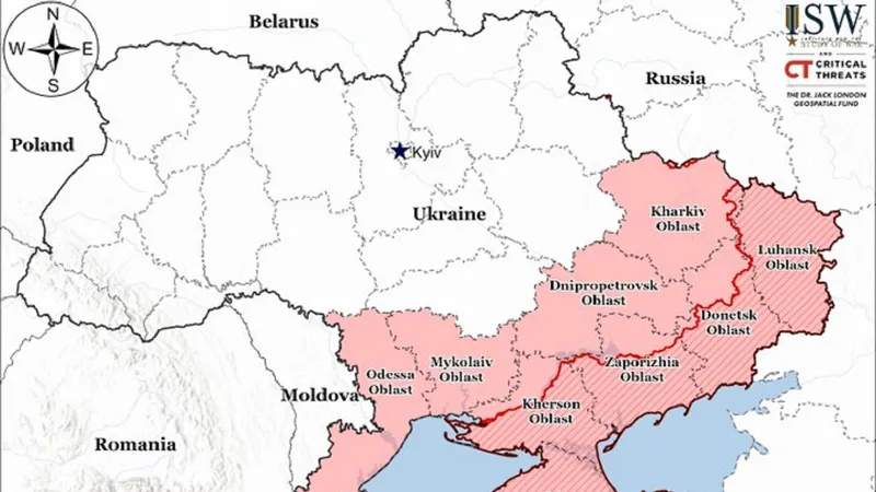 Miza Razboi din Ucraina: Putin vrea control total în Marea Neagră. Vom avea graniță cu Rusia? - Foto: Institutul de Război