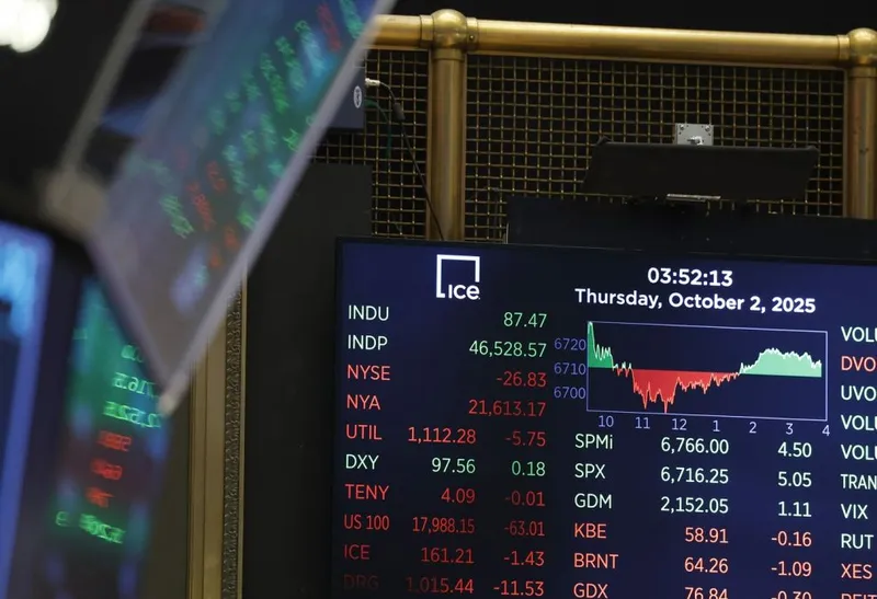 Zi intensă de trading la New York Stock Exchange - Foto: Profimedia Images