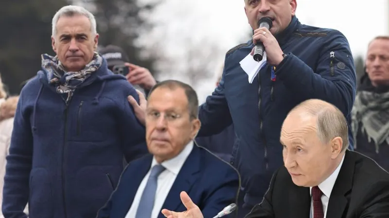Călin Georgescu, George Simion, Serghei Lavrov și Putin - Foto: Profimedia Images