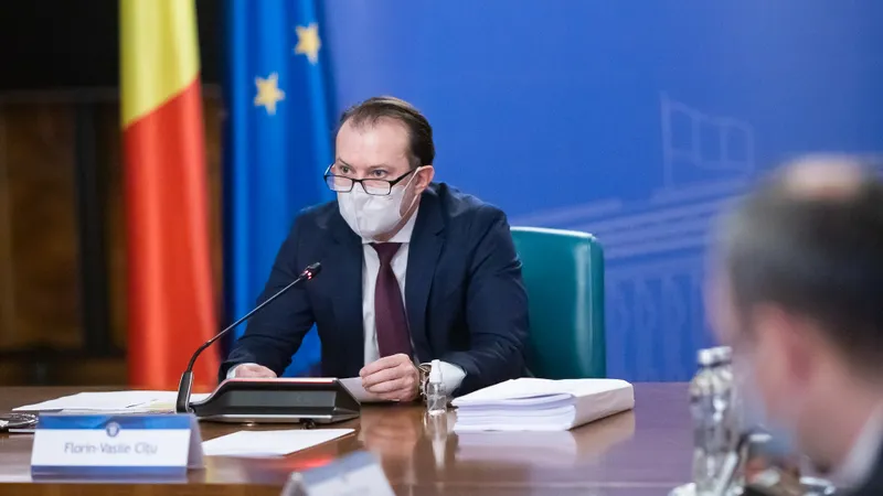 Premierul Florin Cîțu/FOTO: Facebook