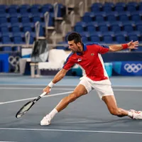 Djokovic pe teren. Sursă imagine: Facebook