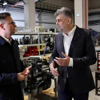PSD a lansat ”Rabla pentru tractoare”. Ciolacu, la cea mai mare fabrică românească de tractoare - Foto: FB