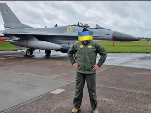 Interviu cu un pilot ucrainean pe F-16 - Foto: VOA/holosameryky.com