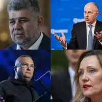 SONDAJ Ciucă, Ciolacu, Lasconi, Geoană. Cine se califică în turul 2 al alegerilor prezidențiale? - Foto: Colaj Newsweek - Facebook, INQUAM Photos / George Călin