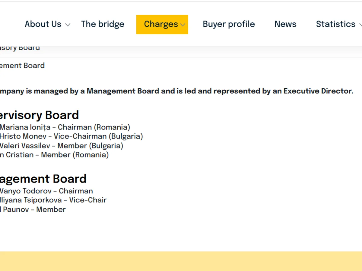 Ioniță apare și la Podul Calafat - Foto: Pod Calafat