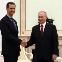 Assad, la Moscova/Foto: Profimedia Images