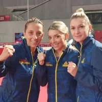 Tenis de masă: România (3-0 cu Egipt) s-a calificat în sferturile de fnală. Foto Federația Română de Tenis de Masă