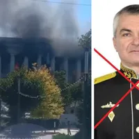 Comandantul Flotei Mării Negre a Federației Ruse, Viktor Sokolov - Foto: Twitter/ @Alfaiomi