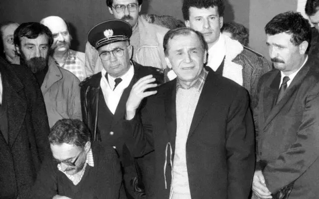 Ion Iliescu a condus gruparea GRU care a luat puterea în decembrie '89/ Foto: Agerpres