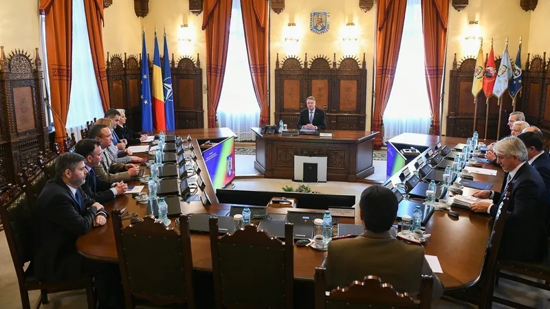 Ședință CSAT Foto: Administrația Prezidențială