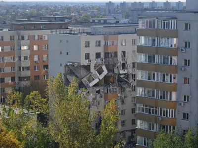 Urmările exploziei de la blocul din Calea Rahovei - Foto: INQUAM PHOTOS/Alex Nicodim