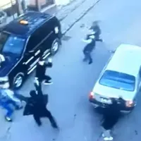 Măcel cu topoare și bâte între două clanuri interlope Foto: captură Youtube LugojInfo