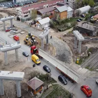 Lucrările la Pasajele de pe Centura Capitalei / youtube