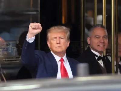 Donald Trump în New York - Foto: Profimedia