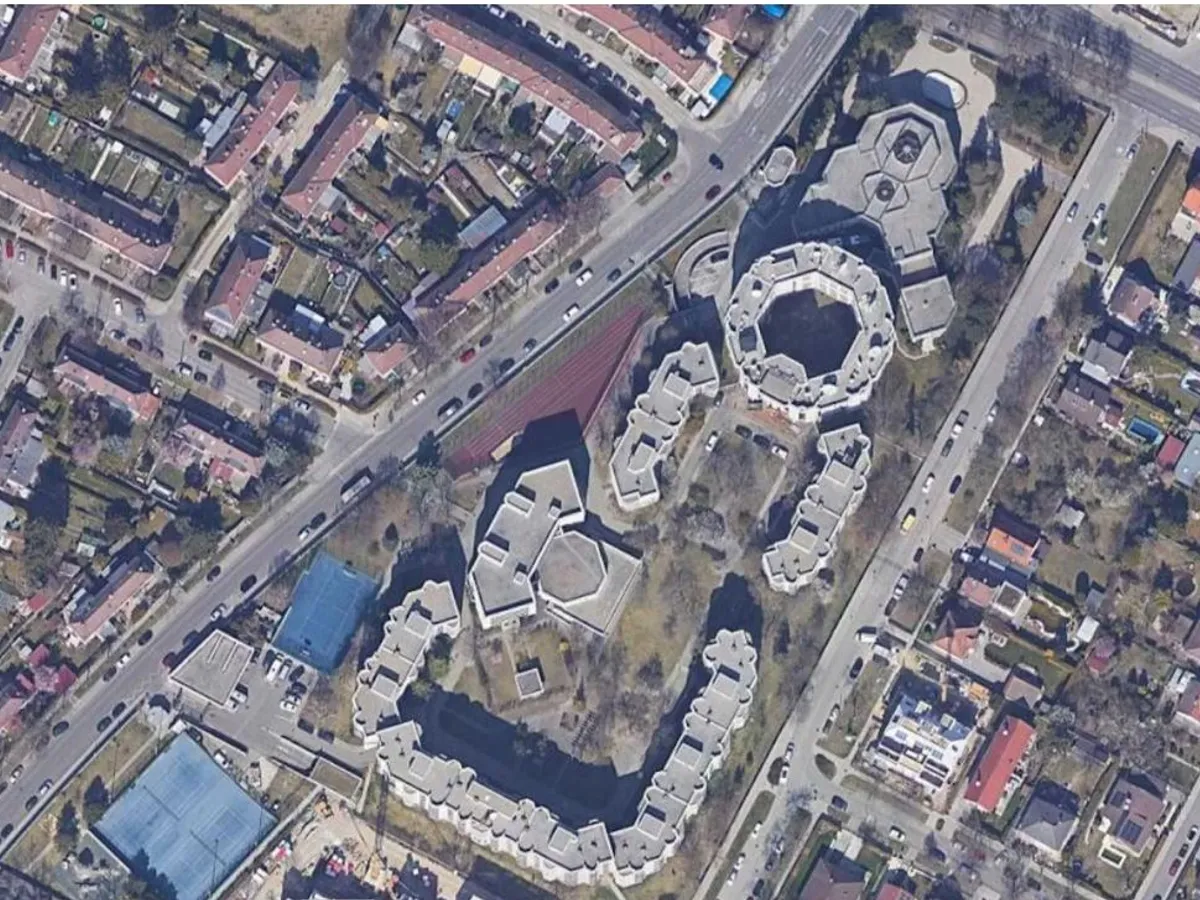 Russencity, centrul spionajului rusesc din Viena - Foto: Google Map