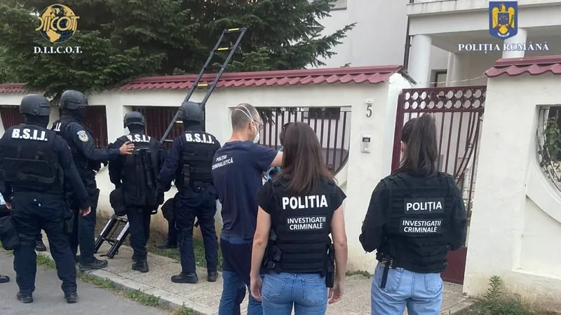 Descinderi la azilele groazei Foto: DIICOT-Poliția Română