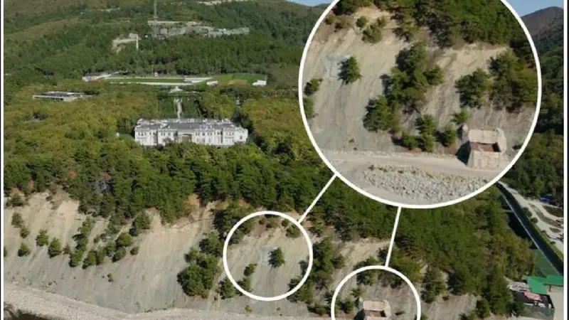 Buncăr Putin la Marea Neagră-Foto: Insider