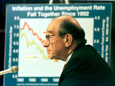 Alan Greenspan a fost președintele Rezervei Federale Foto: profimediaimages.ro