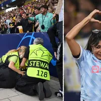 Cristiano Ronaldo a lovit cu mingea o femeie pe teren. A fost nevoie de intervenția medicilor. / Foto: youtube.com
